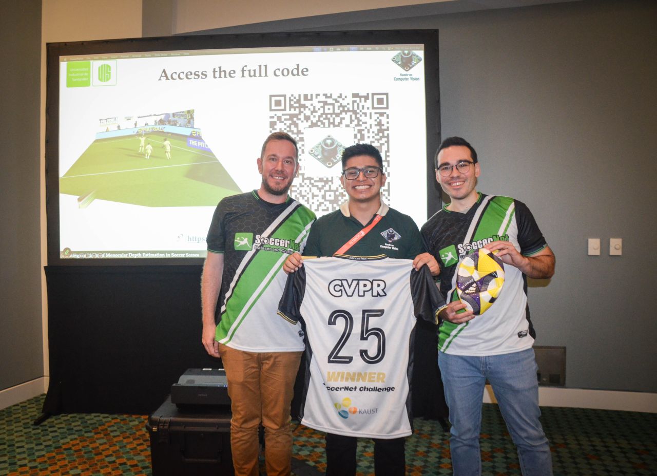 Winner of SoccerNet Monocular Depth Estimation Challenge 2025